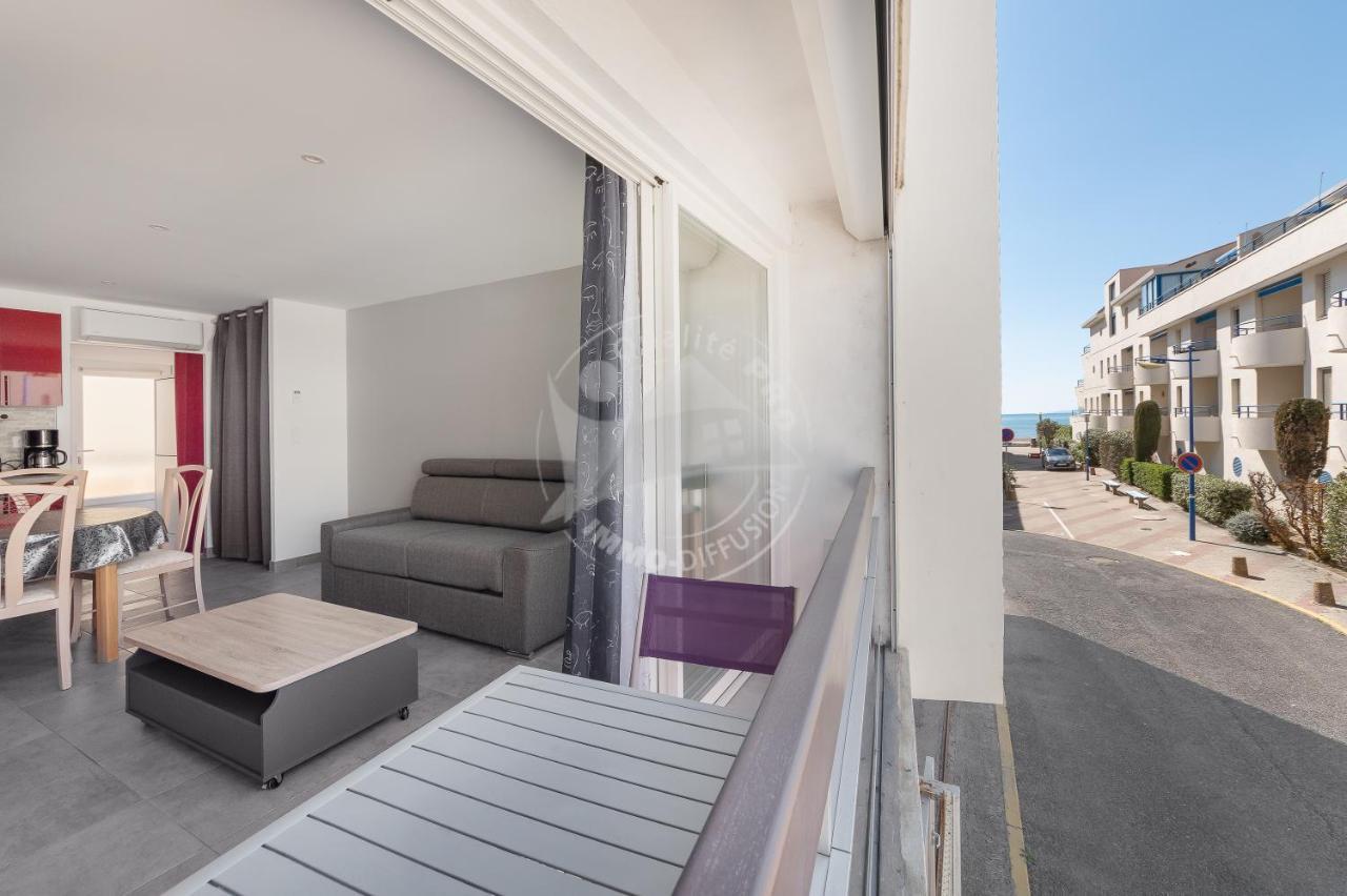 As21512 - Studio Cabine Vue Mer Laterale Avec Parking Prive A 20M De La Plage เลอ โกร-ดู-รัว ภายนอก รูปภาพ