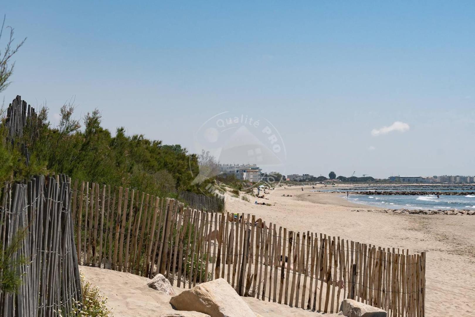 As21512 - Studio Cabine Vue Mer Laterale Avec Parking Prive A 20M De La Plage เลอ โกร-ดู-รัว ภายนอก รูปภาพ