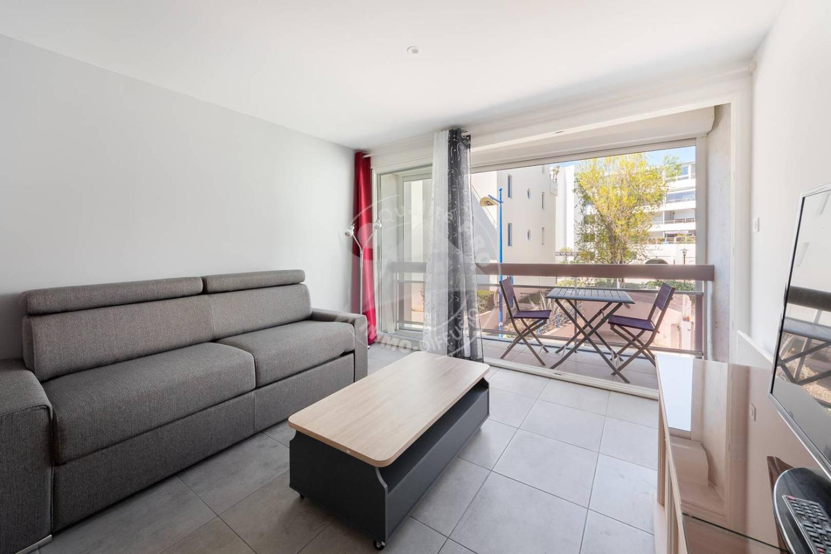 As21512 - Studio Cabine Vue Mer Laterale Avec Parking Prive A 20M De La Plage เลอ โกร-ดู-รัว ภายนอก รูปภาพ