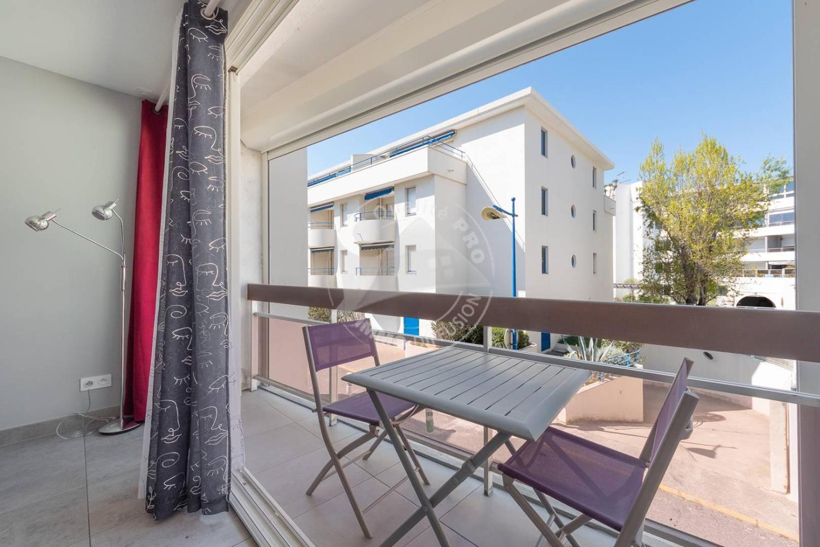 As21512 - Studio Cabine Vue Mer Laterale Avec Parking Prive A 20M De La Plage เลอ โกร-ดู-รัว ภายนอก รูปภาพ