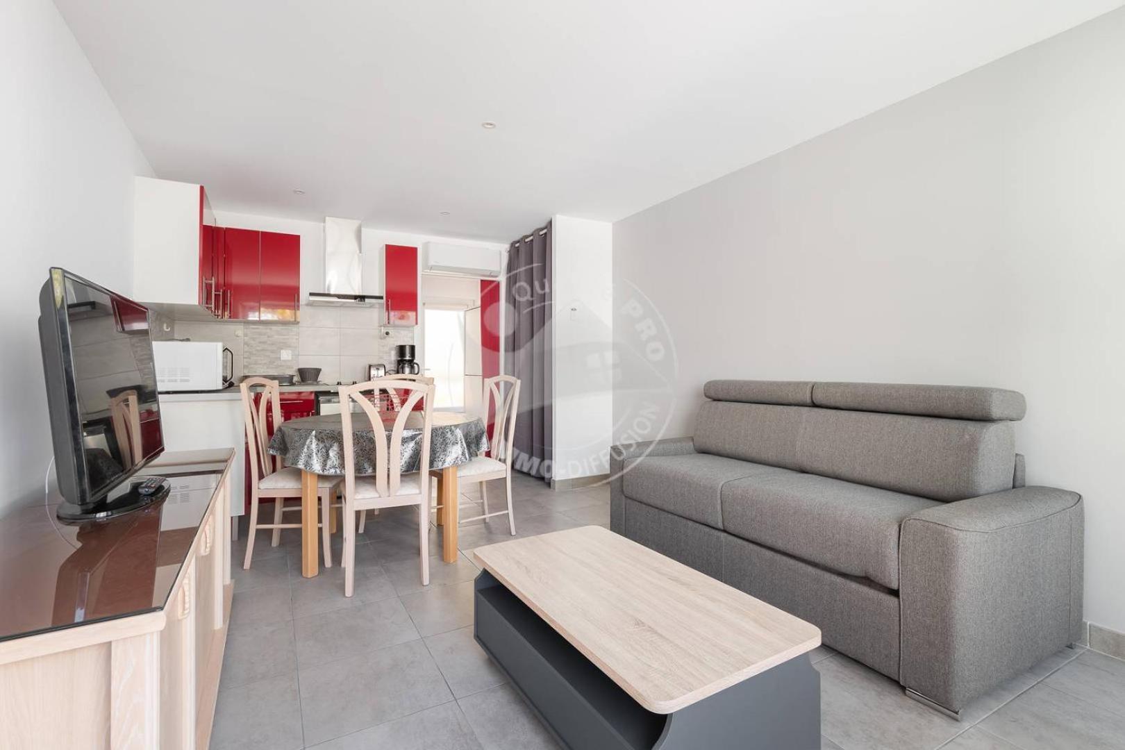 As21512 - Studio Cabine Vue Mer Laterale Avec Parking Prive A 20M De La Plage เลอ โกร-ดู-รัว ภายนอก รูปภาพ